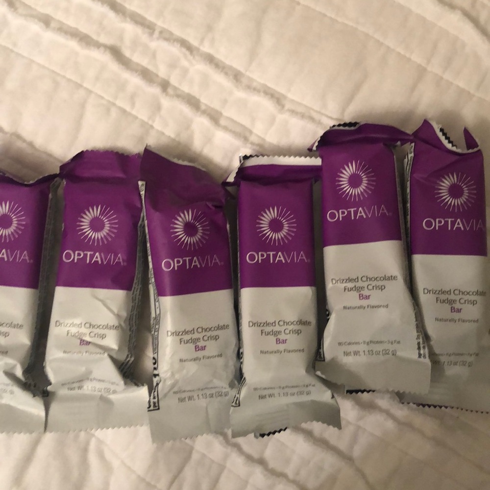 Optavia drizzled fudge crisp bar